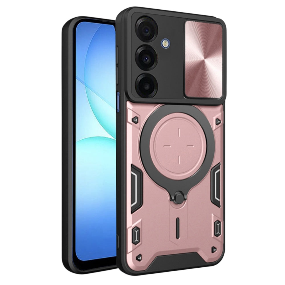 Husă Techsuit CamGuard Pro Galaxy A17 5G / A17 4G / M17 / F17 / A18 – Auriu roz – imagine 7