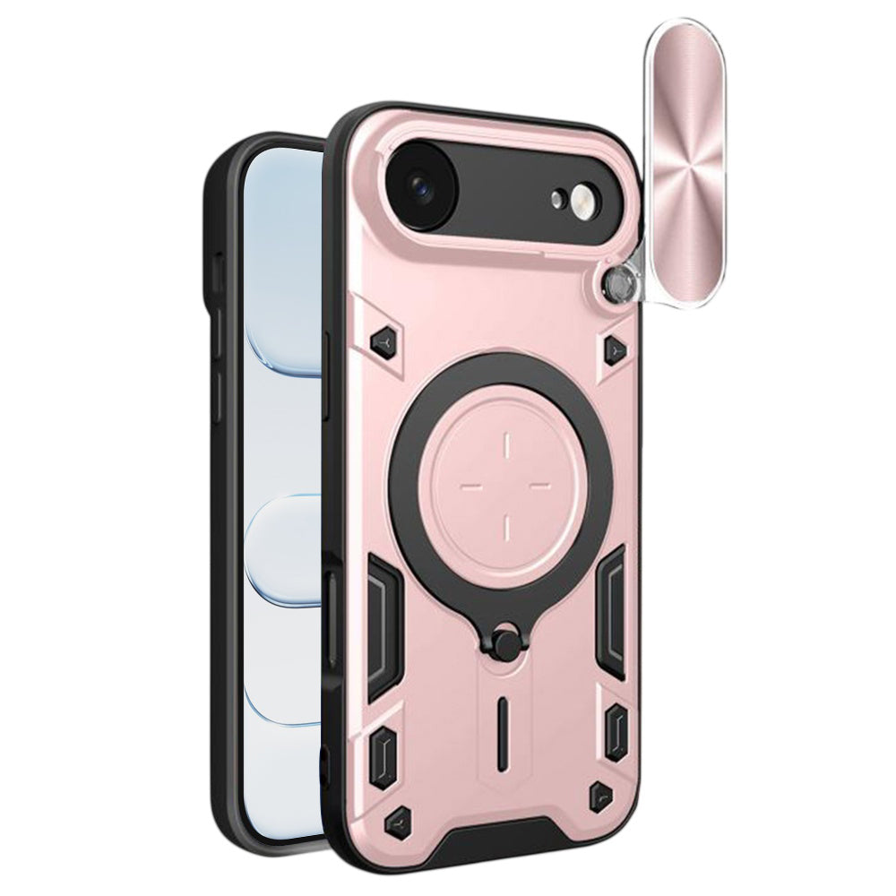 Husă Techsuit CamGuard Pro iPhone Air – Auriu roz – imagine 9