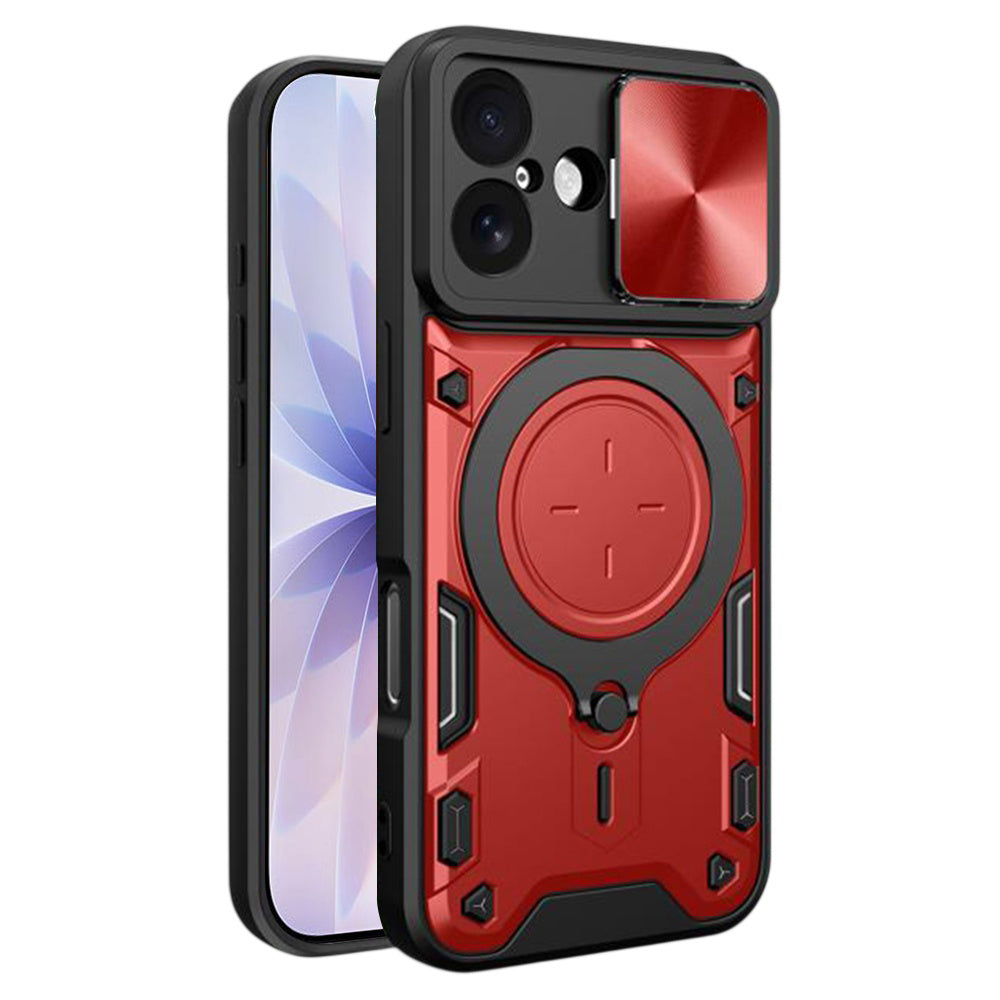 Husă Techsuit CamGuard Pro iPhone 17 – Roșu – imagine 3