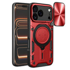 Husă Techsuit CamGuard Pro iPhone 17 Pro Max – Roșu – imagine 1