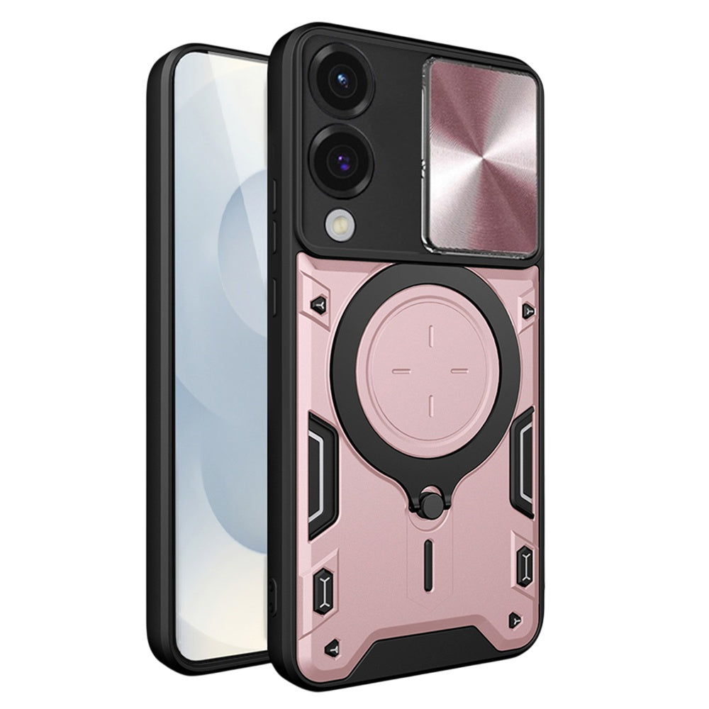 Husă Techsuit CamGuard Pro Galaxy S25 Edge – Auriu roz – imagine 9