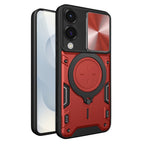 Husă Techsuit CamGuard Pro Galaxy S25 Edge – Roșu – imagine 5
