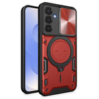 Husă Techsuit CamGuard Pro Galaxy S25 – Roșu – imagine 3