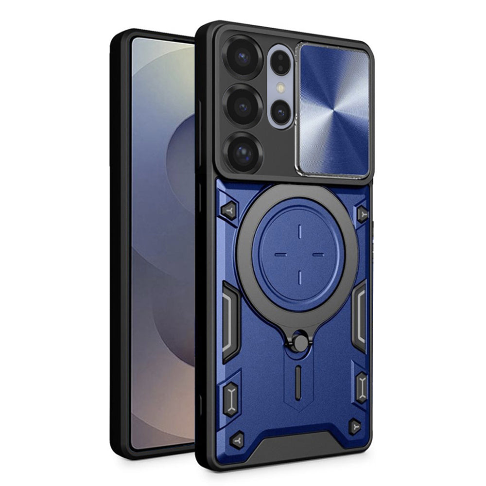 Husă Techsuit CamGuard Pro Galaxy S25 Ultra – Albastru – imagine 3
