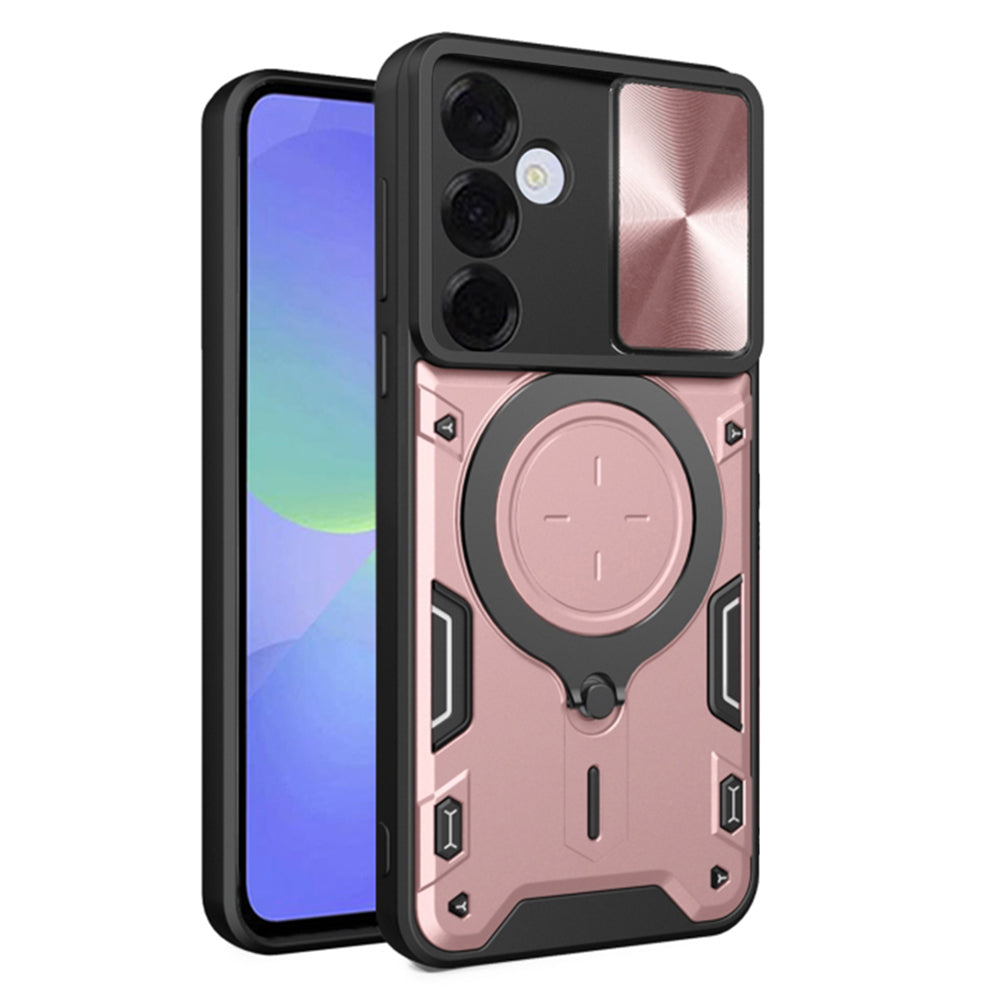Husă Techsuit CamGuard Pro Galaxy A36 5G – Auriu roz – imagine 9