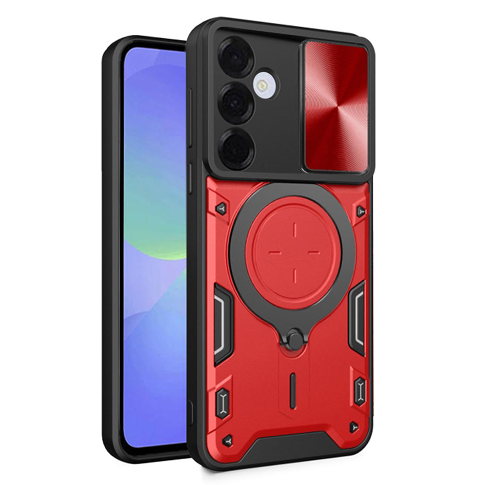 Husă Techsuit CamGuard Pro Galaxy A36 5G – Roșu – imagine 1