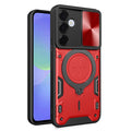 Husă Techsuit CamGuard Pro Galaxy A36 5G – Roșu – imagine 1