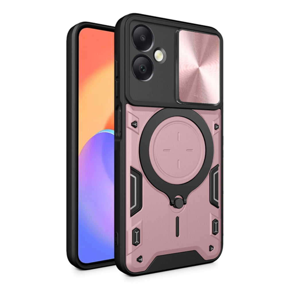 Husă Techsuit CamGuard Pro Galaxy A06 – Auriu roz – imagine 7