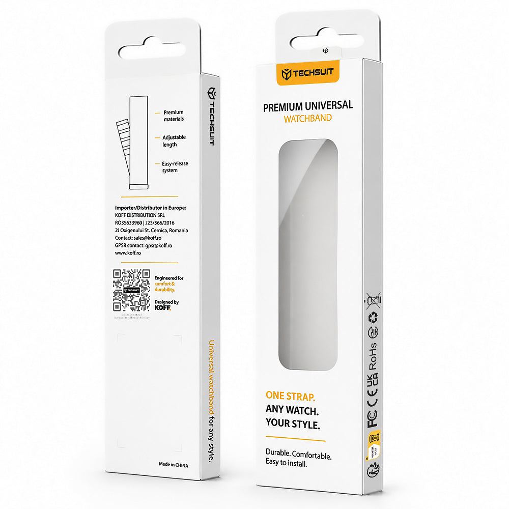 Curea Garmin Fenix 5/5 Plus 6/6 Pro/7 Techsuit W070, albastru noapte – imagine 2