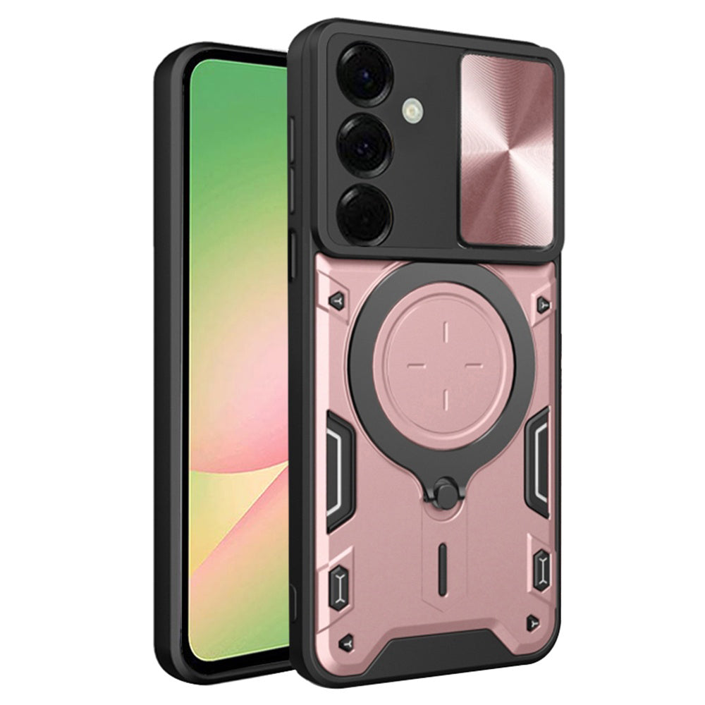 Husă Techsuit CamGuard Pro Galaxy A56 5G – Auriu roz – imagine 7