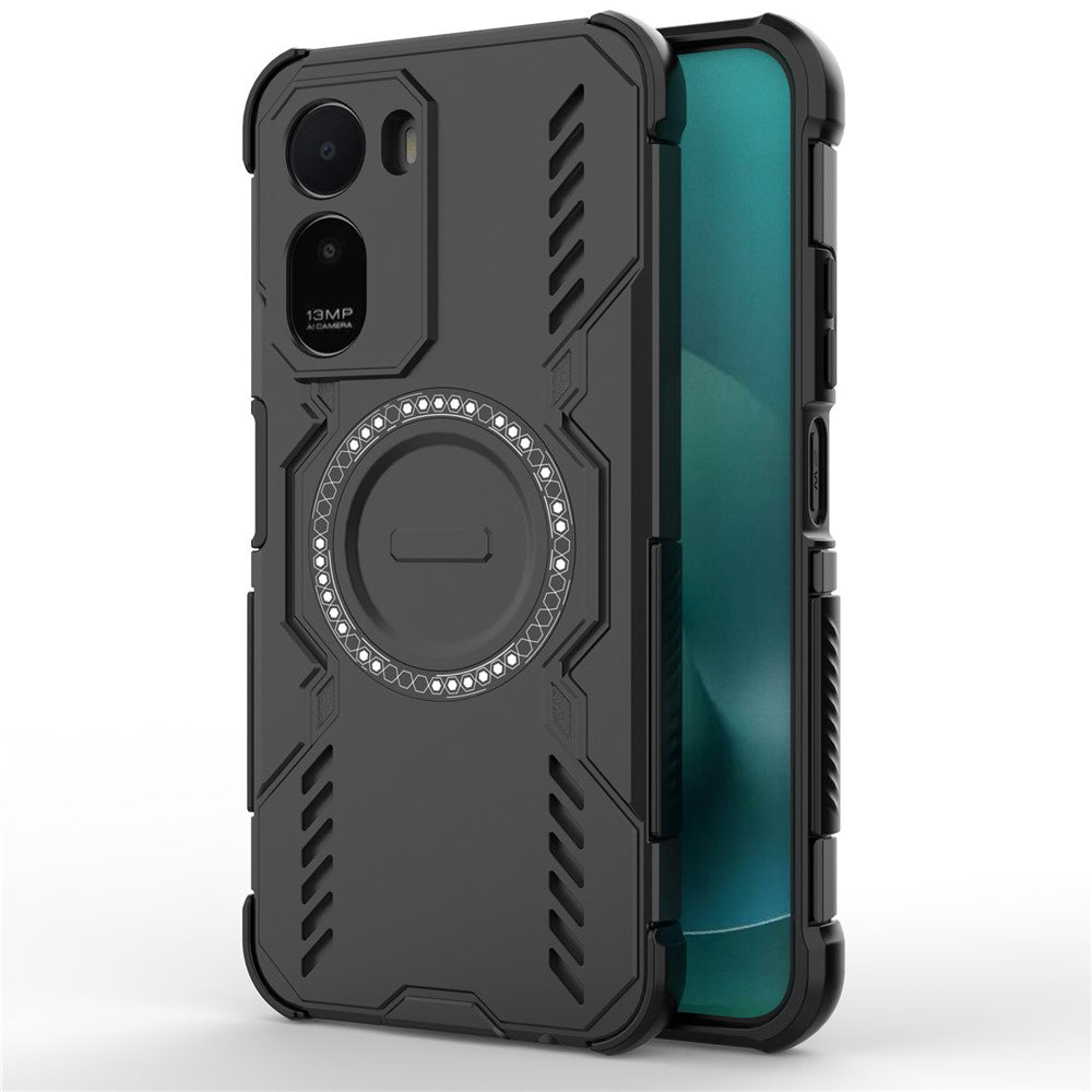 Husă Xiaomi Redmi A7 Pro 4G Techsuit ArmorMag MagSafe, negru – imagine 1