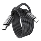 Cablu Techsuit TitanSync Pro USB-C la USB-C 240W, 1 m – imagine 2
