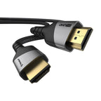 Cablu HDMI 2.1, 8K 60Hz, 4K 120Hz, 2 m, gri – Techsuit CX3 – imagine 4