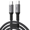 Cablu Techsuit TitanSync Pro USB-C la USB-C 240W, 1 m – imagine 1