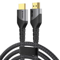 Cablu HDMI 2.1, 8K 60Hz, 4K 120Hz, 2 m, gri – Techsuit CX3 – imagine 1