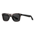 Ochelari soare polarizați bărbați, wayfarer premium – Techsuit 31243 – Maro / gri – imagine 1