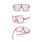 Ochelari de soare fotocromatici copii, sport, UV – Techsuit 22312 – Roz / mov – imagine 10