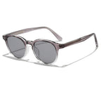 Ochelari de soare unisex rotunzi, ramă TR90, UV400 – Techsuit 99046 – Lila – imagine 10