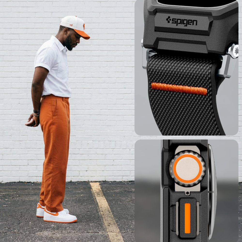 Husă cu curea Spigen Lite Fit Pro, cu folie de ecran Apple Watch Ultra / Ultra 2 / Ultra 3 / Ultra 4 (49 mm) – imagine 5