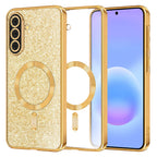 Husă Techsuit Luxury Glitter MagSafe Galaxy A57 5G – Auriu – imagine 4