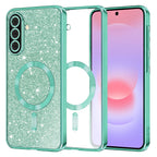 Husă Techsuit Luxury Glitter MagSafe Galaxy A37 5G – Verde deschis – imagine 7