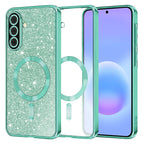 Husă Techsuit Luxury Glitter MagSafe Galaxy A57 5G – Verde deschis – imagine 6