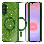 Husă Techsuit Luxury Glitter MagSafe Galaxy A37 5G – Verde închis – imagine 5
