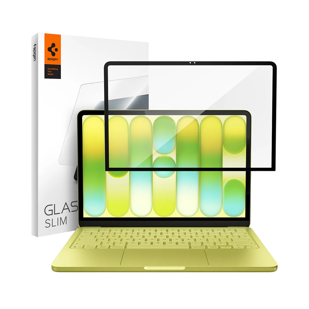 Folie sticlă Spigen Glas.tR Slim MacBook Neo 13" – imagine 1