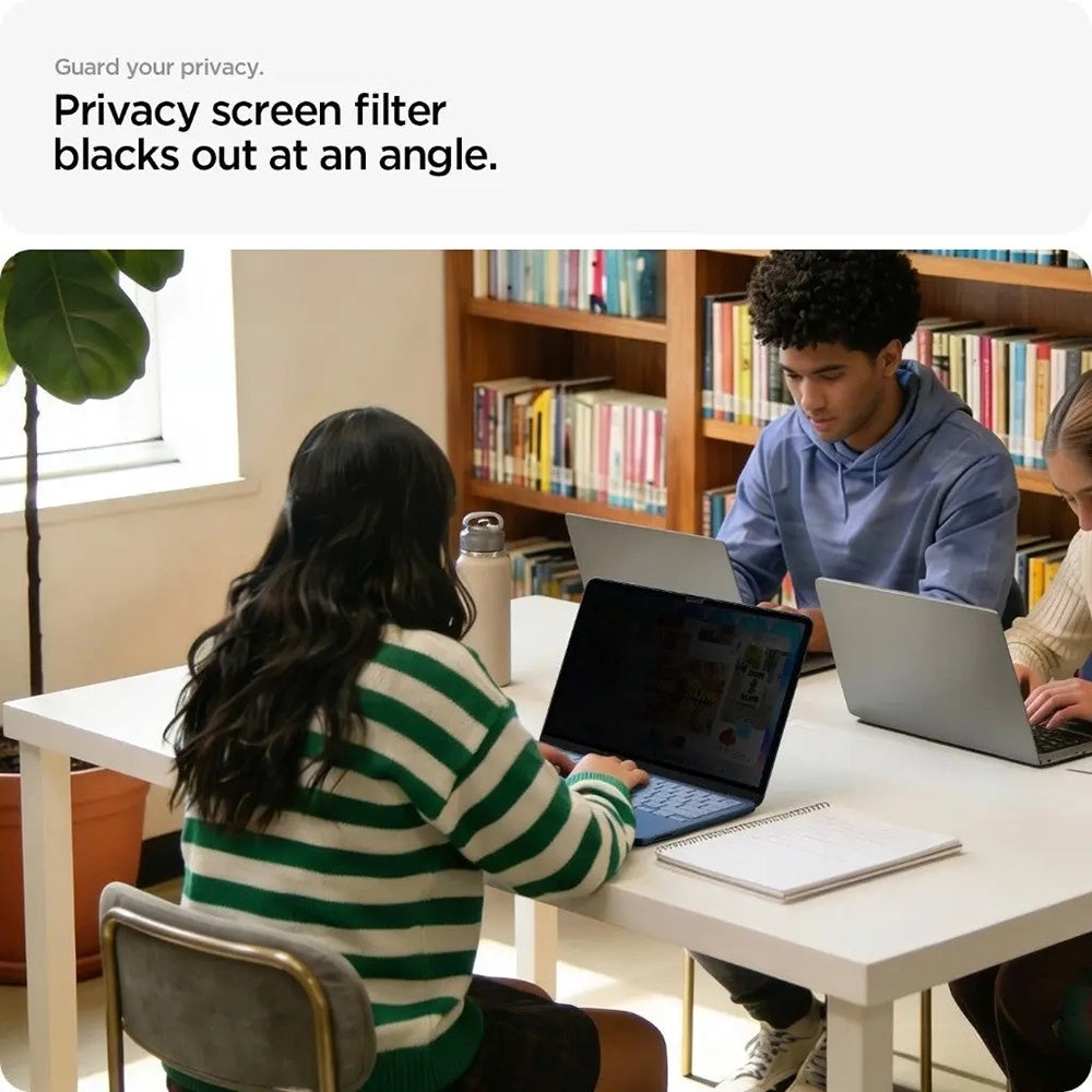 Filtru confidențialitate Spigen Safe View MacBook Neo 13" – imagine 6