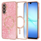 Husă Techsuit Luxury Glitter MagSafe Galaxy A17 5G – Auriu roz – imagine 10