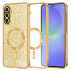 Husă Techsuit Luxury Glitter MagSafe Galaxy A36 5G / A56 5G – Auriu – imagine 4