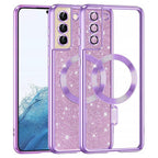 Husă Techsuit Luxury Glitter MagSafe Galaxy S22 – Mov deschis – imagine 7