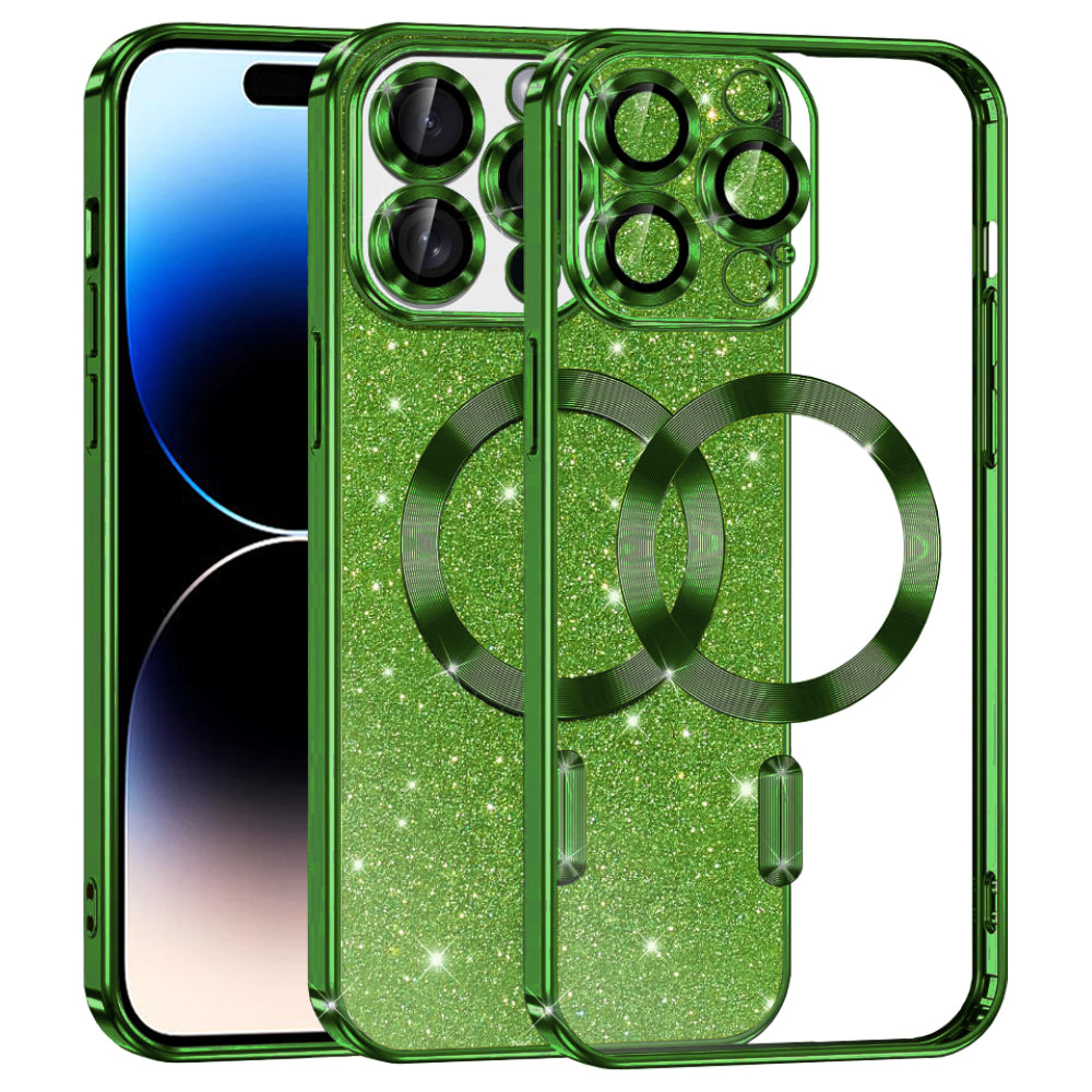 Husă Techsuit Luxury Glitter MagSafe iPhone 14 Pro – imagine 1