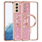 Husă Techsuit Luxury Glitter MagSafe Galaxy S21 – Auriu roz – imagine 6