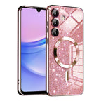 Husă Techsuit Luxury Glitter MagSafe Galaxy A15 / A15 5G – Auriu roz – imagine 8