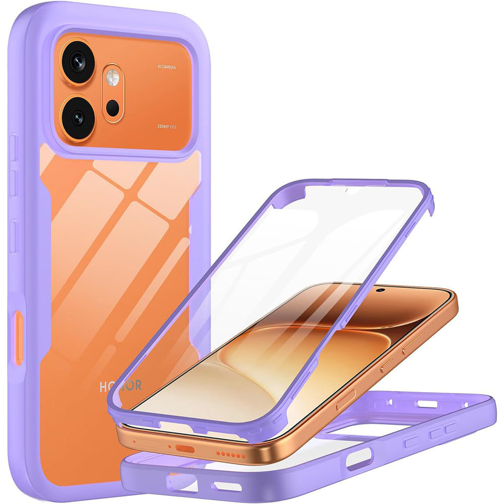 Husă Honor 600 / 600 Pro 360 Techsuit ColorVerse, mov – imagine 1