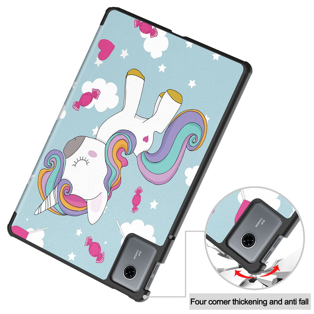 Husă Lenovo Idea Tab 11 / Tab K11 Gen 2 Techsuit FoldPro, unicorn – imagine 4
