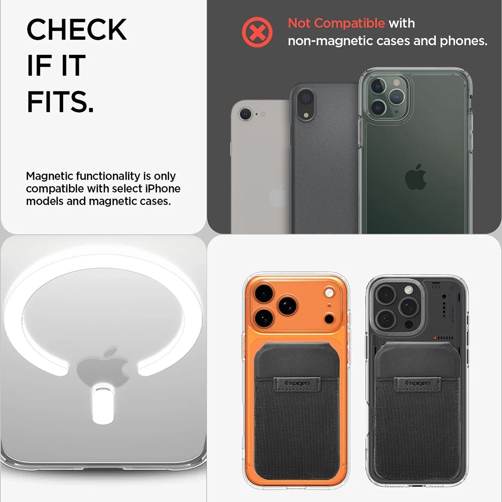 Portofel MagSafe Spigen Slim Fold S314-4 – imagine 7
