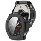 Husă cu folie Amazfit T-Rex Ultra 2 Techsuit Defense360 Pro, negru – imagine 3