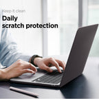 Husă Spigen Airskin MacBook Air 13" (2022 – 2026) – Negru mat (Frost Black) – imagine 10