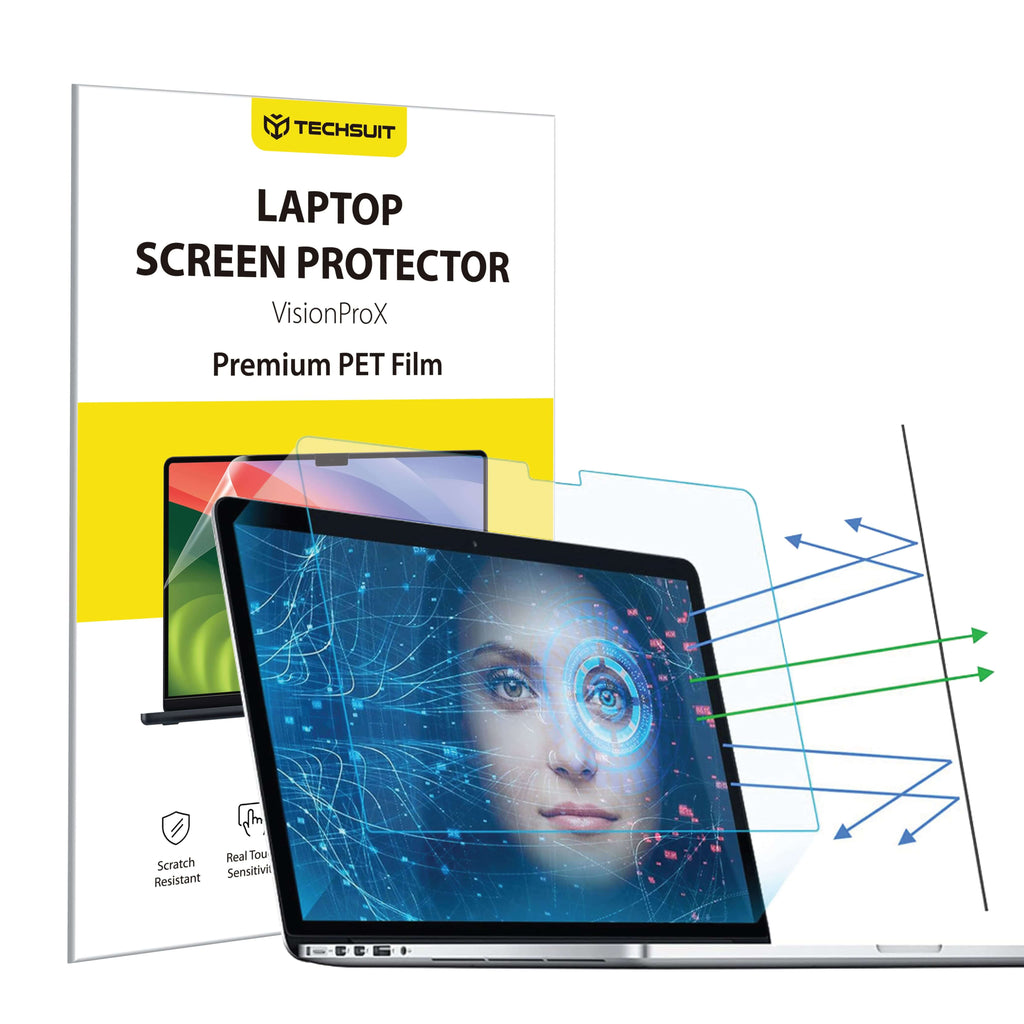 Folie anti-lumină albastră MacBook Air 13" 2024 – Techsuit – imagine 2