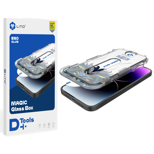 Folie sticlă Lito Magic Glass Box D+ iPhone 17 / 16 Pro – imagine 2 din 3