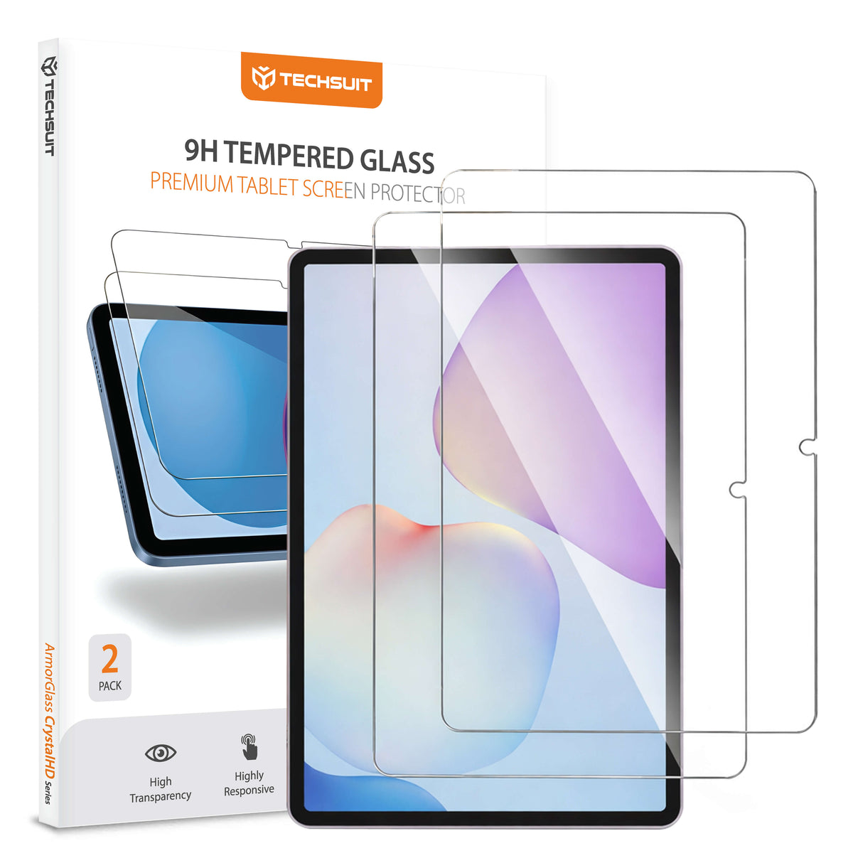 Folie sticlă Huawei MatePad 11.5 Techsuit ArmorGlass CrystalHD, 2 buc. – imagine 1