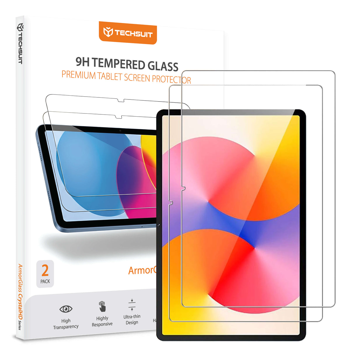 Folie sticlă Huawei MatePad SE 11 Techsuit ArmorGlass CrystalHD, 2 – imagine 1