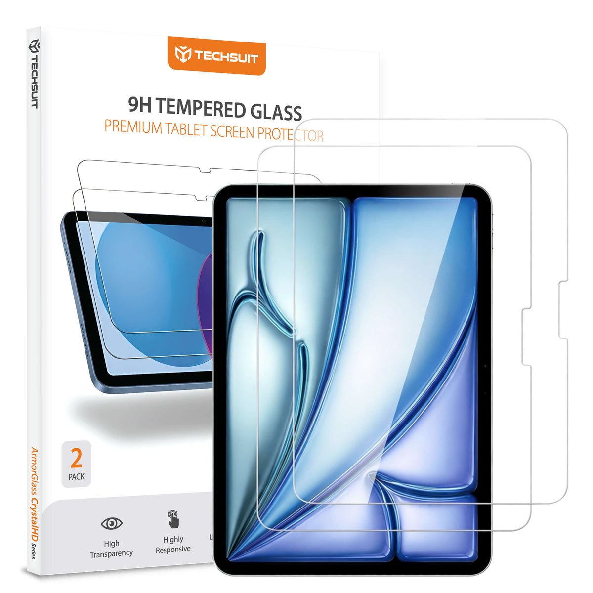 Folie sticlă iPad Air 11 / Air 11 / Air 11 Techsuit ArmorGlass – imagine 1
