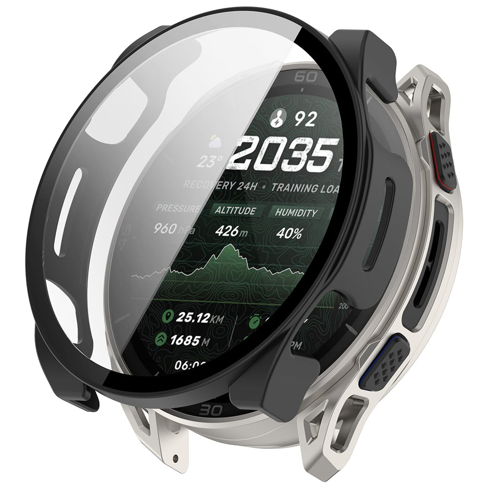 Husă cu folie Amazfit Cheetah 2 Ultra Techsuit Defense360 Pro, negru – imagine 1
