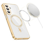 Husă transparentă Techsuit Luxury Crystal MagSafe Galaxy A27 5G – Verde deschis – imagine 12