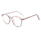 Ochelari lumină albastră, ramă rotundă TR90 16 g – Techsuit F8551 – Maro – imagine 2