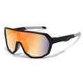 Ochelari de soare fotocromatici copii, sport, UV – Techsuit 22312 – Portocaliu / negru – imagine 1