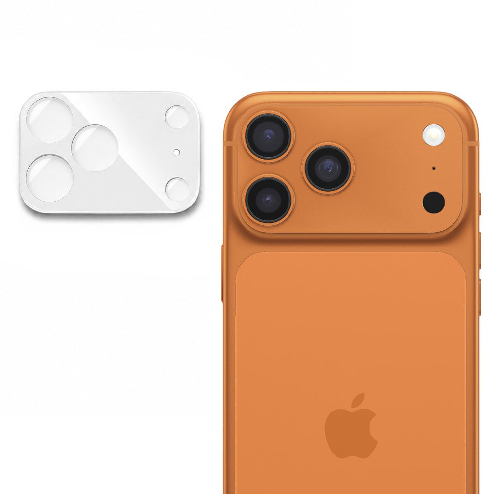 Protecție cameră Techsuit Full Camera Glass iPhone 17 Pro Max – Argintiu – imagine 5 din 8